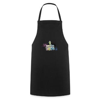 Awesome since 1998, SUP, Paddleboard, Graffiti, - Cooking Apron - black - Front - AI Model Male 185 dark (185cm)