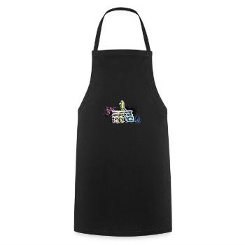 Awesome since 2002, SUP, Paddleboard, Graffiti, - Cooking Apron - black - Front - AI Model Male 185 dark (185cm)