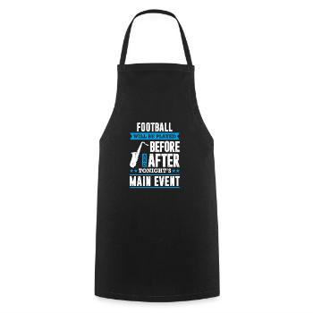 Funny Marching Band Season Saxophonist - Cooking Apron - black - Front - AI Model Male 185 dark (185cm)
