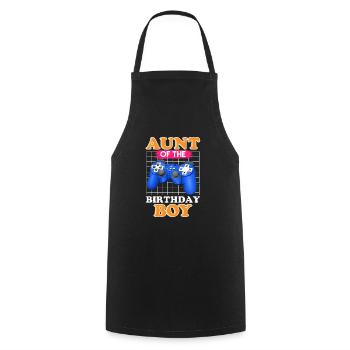 Best Aunt in the World Birthday Child Nephew Aunt - Cooking Apron - black - Front - AI Model Male 185 dark (185cm)