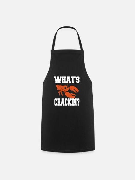 lobster - Whats crackin - Kochschürze - Schwarz