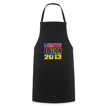 Limited Edition 2013 Graffiti - Cooking Apron - black - Front - AI Model Male 185 dark (185cm)