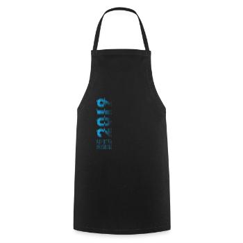 Graffiti édition limitée 2019 - Tablier de cuisine - noir - Devant - AI Model Male 185 dark (185cm)