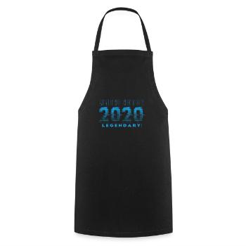 Limited Edition 2020 Graffiti - Kochschürze - Schwarz - Vorne - AI Model Male 185 dark (185cm)