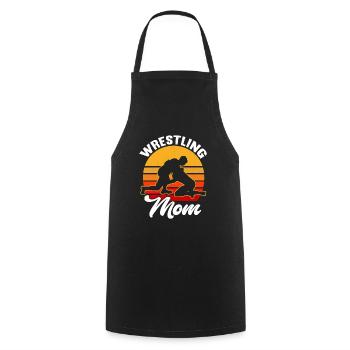 Lutte Lutte Lutteur Lutteur Cadeau de lutteur - Tablier de cuisine - noir - Devant - AI Model Male 185 dark (185cm)