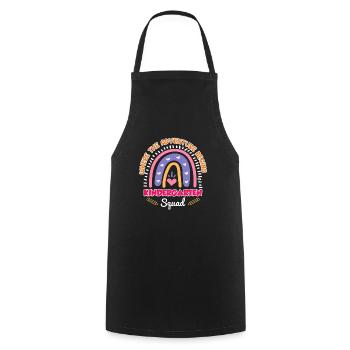 Kindergarten Squad Kindergarten Group Educator - Cooking Apron - black - Front - AI Model Male 185 dark (185cm)