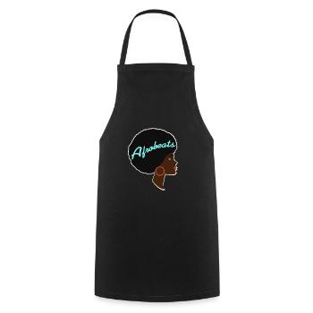 Pride Arobeats Black history music - Cooking Apron - black - Front - AI Model Male 185 dark (185cm)
