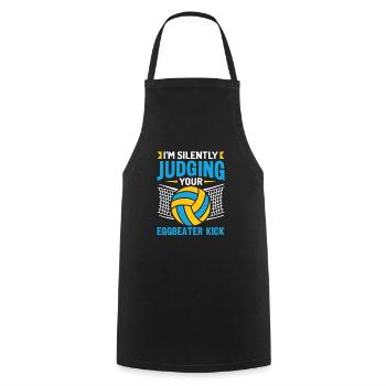 Water Polo Wasserball - Cooking Apron - black - Front - AI Model Male 185 dark (185cm)