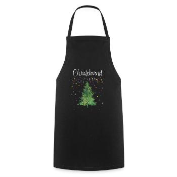 Fastelovend Karneval Fasching Konfetti Heiligabend - Kochschürze - Schwarz - Vorne - AI Model Male 185 dark (185cm)