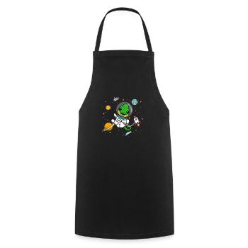 Chameleon - Cooking Apron - black - Front - AI Model Male 185 dark (185cm)