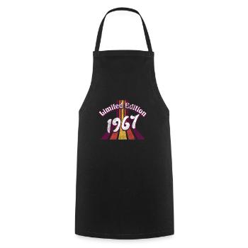 Edition Limitée 1967 Millésime - Tablier de cuisine - noir - Devant - AI Model Male 185 dark (185cm)