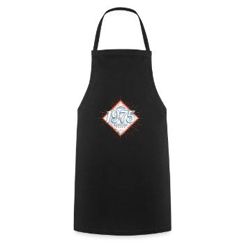 Edition Limitée 1975 Millésime - Tablier de cuisine - noir - Devant - AI Model Male 185 dark (185cm)