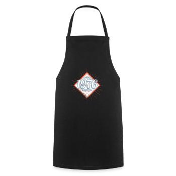 Edition Limitée 1976 Millésime - Tablier de cuisine - noir - Devant - AI Model Male 185 dark (185cm)