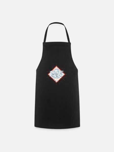 Limited Edition 1995 Vintage - Cooking Apron - black