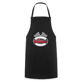 Drag Boat Racing Boat Race Boat Riding Lover - Tablier de cuisine - noir - Devant - AI Model Male 185 dark (185cm)