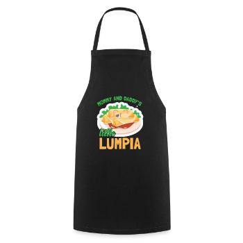 Little Lumpia Philippines - Tablier de cuisine - noir - Devant - AI Model Male 185 dark (185cm)
