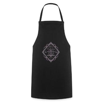 1983 Birthday Matured to Perfection Vintage - Cooking Apron - black - Front - AI Model Male 185 dark (185cm)