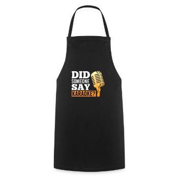 242371419f4283ffbcc22e073612edb5 english5400Hat j - Cooking Apron - black - Front - AI Model Male 185 dark (185cm)
