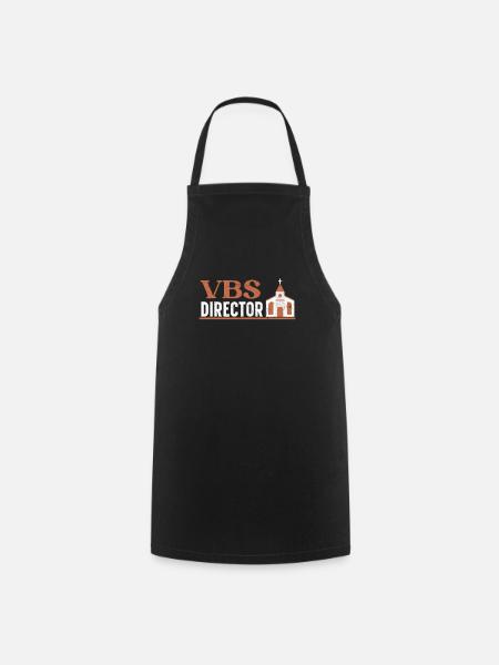 VBS-Direktor Ferienbibelschule Christ - Kochschürze - Schwarz