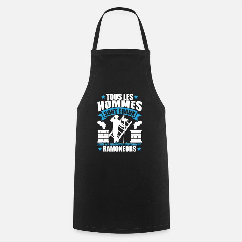 Ramoneur Hommes - Tablier de cuisine - noir