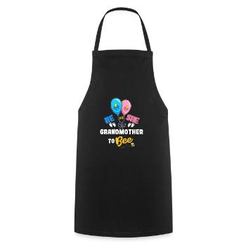 Il ou elle grand-mère pour être la meilleure grand-mère de tous les temps - Tablier de cuisine - noir - Devant - AI Model Male 185 dark (185cm)