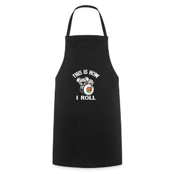 Koala - Cooking Apron - black - Front - AI Model Male 185 dark (185cm)