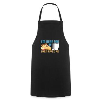 Apple pie - Cooking Apron - black - Front - AI Model Male 185 dark (185cm)