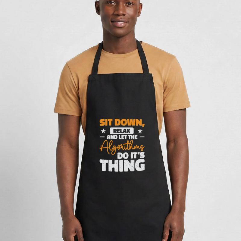 Computer Algorithm Programmer Artificial Cooking Apron