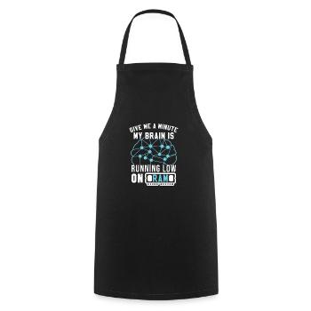 IT Support - Cooking Apron - black - Front - AI Model Male 185 dark (185cm)