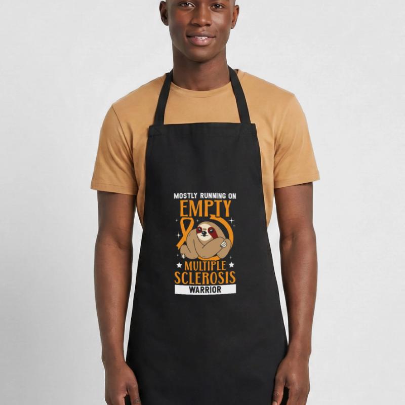 Mostly Running On Empty Multiple Sclerosis Warrior Cooking Apron