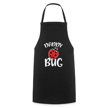 Daddy Bug Entomology Future Entomologist Ladybug - Cooking Apron - black - Front - AI Model Male 185 dark (185cm)