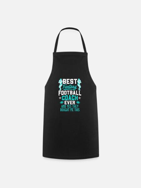 Bester Fantasy Football Coach - Kochschürze - Schwarz