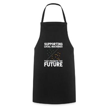 Support Vector Machines Programmierer Künstliche - Kochschürze - Schwarz - Vorne - AI Model Male 185 dark (185cm)