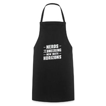 Pi Day Nerd Pi Symbol Number Nerdy Math - Tablier de cuisine - noir - Devant - AI Model Male 185 dark (185cm)
