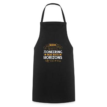 Pi Day Nerd Pi Symbol Number Nerdy Math - Tablier de cuisine - noir - Devant - AI Model Male 185 dark (185cm)