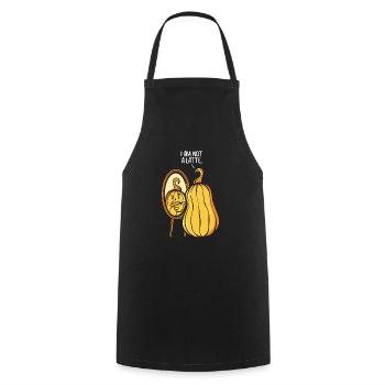 Kürbis Latte Liebhaber Kaffee Kürbis Gewürz Latte - Kochschürze - Schwarz - Vorne - AI Model Male 185 dark (185cm)