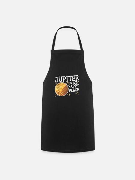 Jupiter Raumfahrt Erkundung Raumfahrt-Enthusiast - Kochschürze - Schwarz