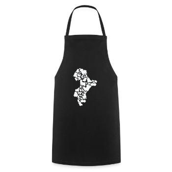 Shih Tzu Dog Mom Shih Tzu Dad - Cooking Apron - black - Front - AI Model Male 185 dark (185cm)