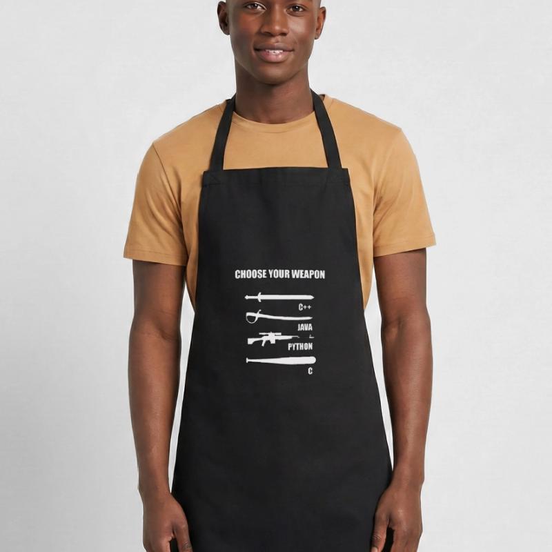 Funny developer IT theme for computer scientist Cooking Apron