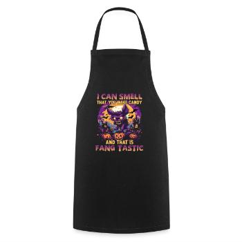 Costume de loup-garou kawaii Costume de fête d’Halloween - Tablier de cuisine - noir - Devant - AI Model Male 185 dark (185cm)