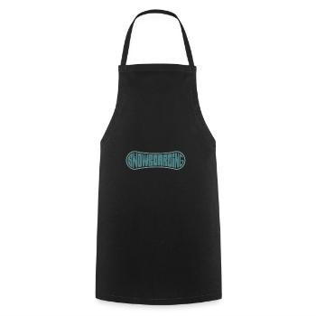 Snowboarding - Snowboard - Kochschürze - Schwarz - Vorne - AI Model Male 185 dark (185cm)