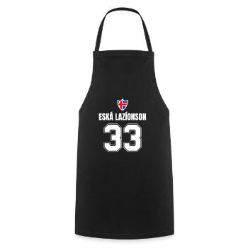 Alkohol Party Sprüche Isländische Lustige Name - Kochschürze - Schwarz - Vorne - AI Model Male 185 dark (185cm)