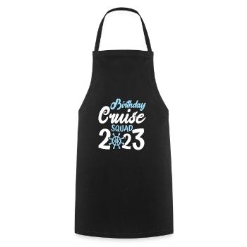Cruise Cruise TravelersBirthday - Cooking Apron - black - Front - AI Model Male 185 dark (185cm)