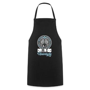 Artificial Intelligence AI Technology Machine - Cooking Apron - black - Front - AI Model Male 185 dark (185cm)