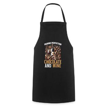 J’adore - Tablier de cuisine - noir - Devant - AI Model Male 185 dark (185cm)