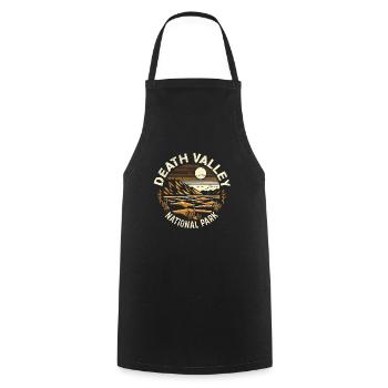 Death Valley National Park Outdoor Tours Usa - Cooking Apron - black - Front - AI Model Male 185 dark (185cm)