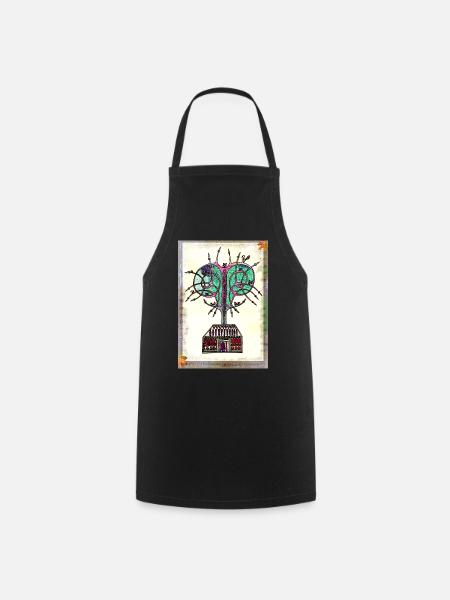 Shrine - Cooking Apron - black
