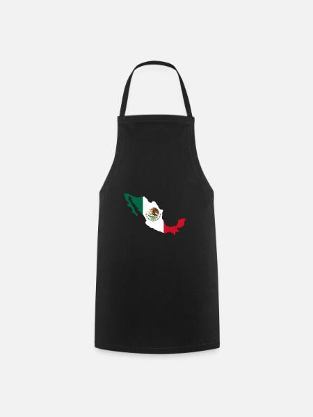 Mexico - Mexico - México - Cooking Apron - black