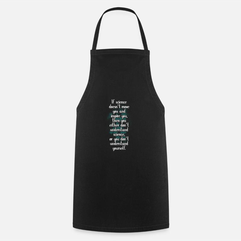 Science - Cooking Apron - black