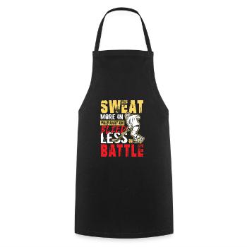 Sweat Blood Hockey sur glace Hockey sur glace Hockey sur glace Hockey sur glace - Tablier de cuisine - noir - Devant - AI Model Male 185 dark (185cm)